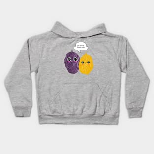 You are the raisin I smile - Funny Valentines Day Kids Hoodie